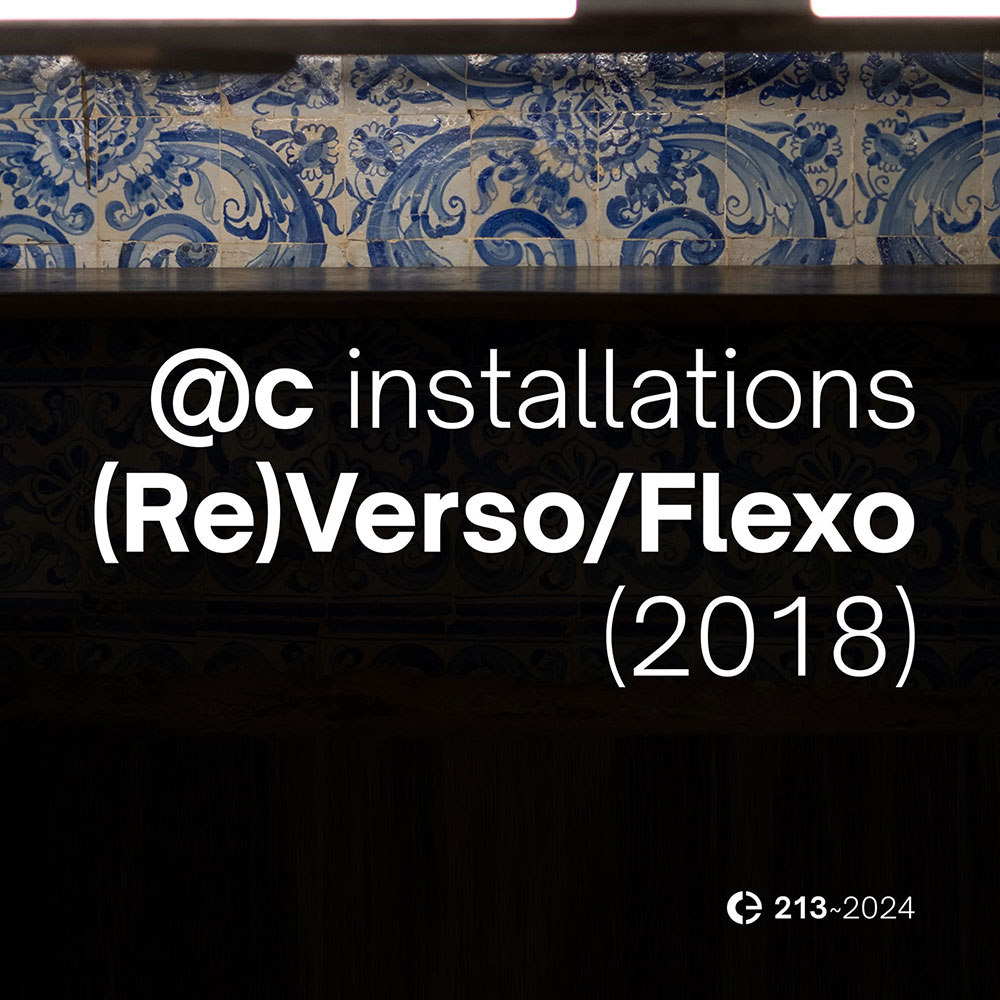 Installations: (Re)Verso/Flexo (2018) cover